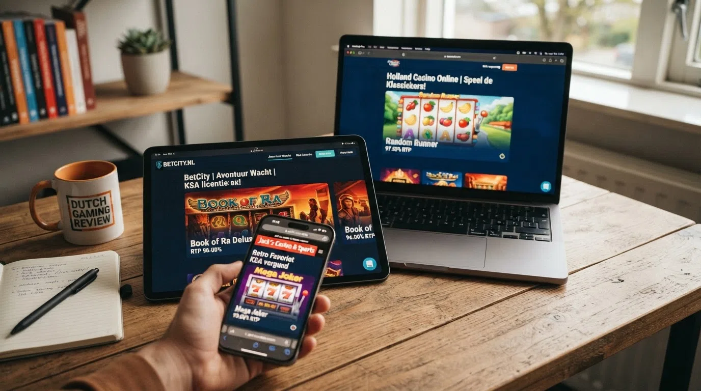 Een overzicht van Nederlandse online casino-omgevingen met de focus op het spelaanbod van hoge-RTP slots