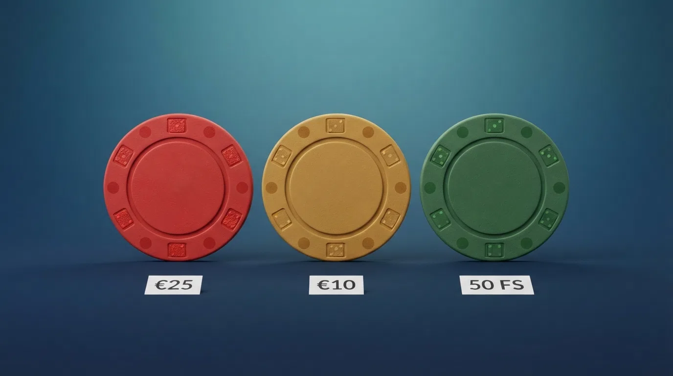 De logo's van Kansino, One Casino en TOTO Casino naast elkaar met daaronder hun bonusbedragen: €25, €10 en 50 gratis spins